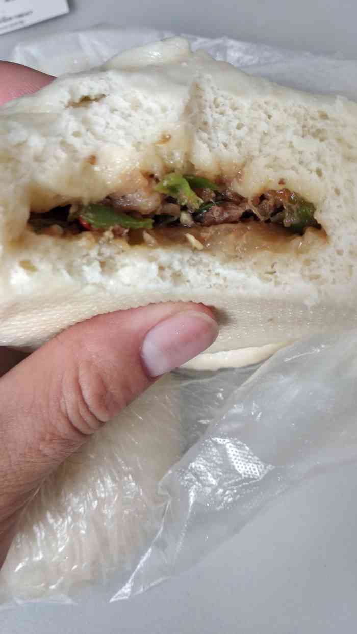 莒国八喜龙包(李公河店)-"莒国八喜笼包,个头很大,量很足,又好吃又.