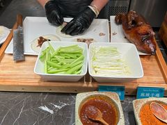 烤鸭卷饼-東盛炭烤自助料理(玄武招商花园城店)