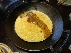 一个锅巴和时蔬-薇酌饮·陕西菜(南门外店)