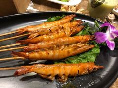 烤大虾-金太阳海鲜烧烤·本地人餐厅(东纬路旗舰店)