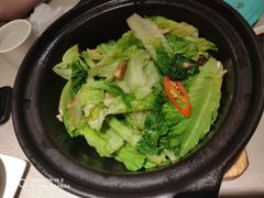 粤式虾膏啫生菜-尚一汤 广东炖汤(金桥国际店)