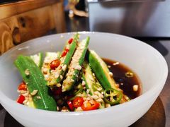 凉拌秋葵-很久以前羊肉串(中山公园店)