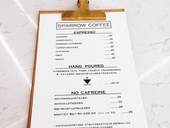 菜单-麻雀咖啡SPARROW COFFEE(十全街店)