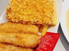 虾排鳕鱼薯条拼盘-宜家·瑞典风味餐厅(青岛商场店)