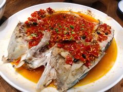 自家制剁椒蒸嫩鱼头-农耕记·湖南土菜(龙岗熙和园店)