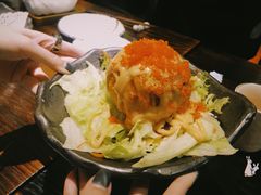 蟹籽熔岩土豆沙律-鸟鹏烧鸟居酒屋(熙龙湾店)