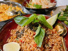 黑橄榄柠檬叶牛肉粒炒饭-CHINCHIN 青青·泰国料理(万象食家店)