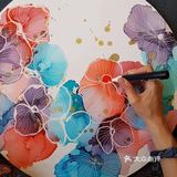 自己也可以画的墙绘装饰画