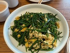 草原鲜沙葱炒鸡蛋-蒙亨·手把肉·蒙古包文化主题餐厅(天恒广场店)