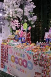-宝宝百日宴周岁生日派对气球布置策划