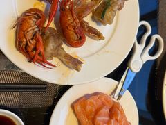 -大中华希尔顿酒店-念自助餐·海南美食·三文鱼