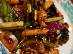 紫苏酱爆墨鱼嘴-盏簋品味馆(沙溪店)