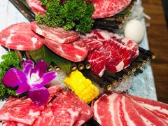 -明洞阿姨·韩式酱蟹烤肉·创意料理(三元桥店)