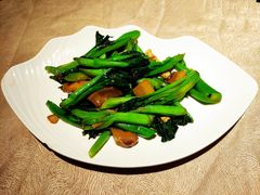 猪油渣炒菜心-金穗园·砂锅粥.醉鸡煲火锅(长寿路店)