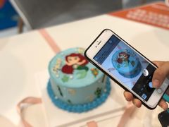 美人鱼手绘蛋糕-CarolCake卡萝家(锦华万达店)