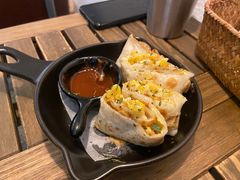 玉米蛋饼-甘单茶事小馆(洋河店)