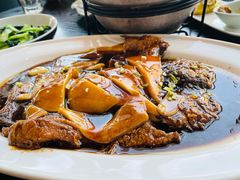 温式黄鱼烧年糕-柒园·三十年创意杭帮菜(龙湖滨江天街店)