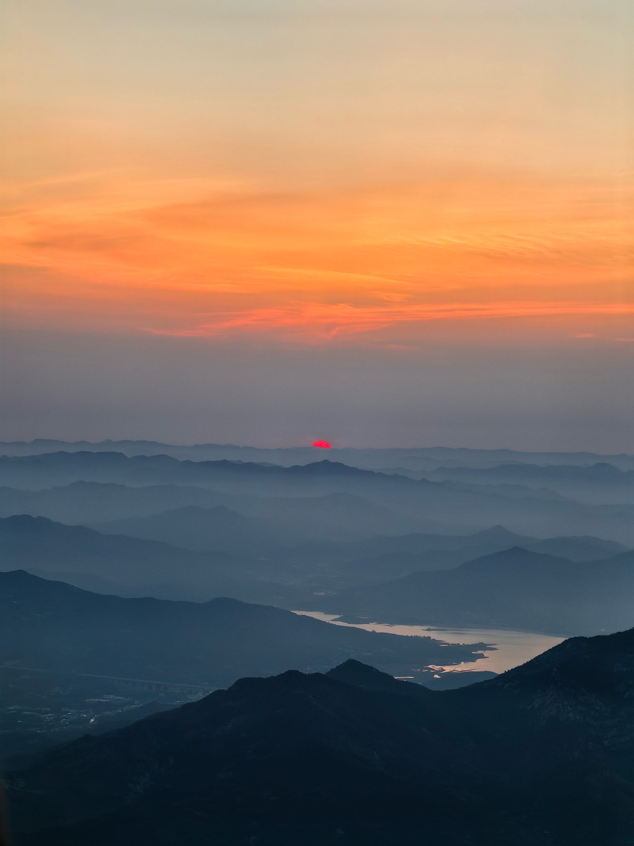 山顶的风景 眺望图片