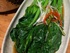 白灼菜心-疆里疆外·和田烤肉·清真