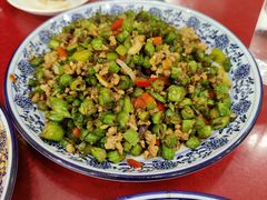 榄菜四季豆-北大地皖峰饭馆