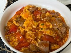 番茄牛肉滑蛋-晓平饭店(嘉善路店)