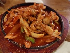 辣炒鸡爪-包装马车·韩国料理·포장마차