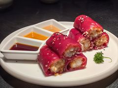红米脆皮鲜虾肠-蝴蝶里·粤菜·点心(滨江龙湖店)