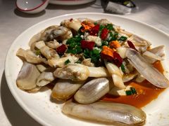 葱油蛏子-小厨师·二十年沈家门小海鲜(百井坊巷店)