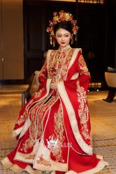 点击看大图 -艾拉·女王婚纱礼服馆