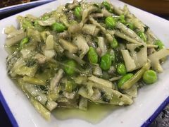 扁尖毛豆肉丝-吾介小籠館