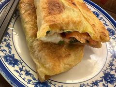 韭菜蛋饼-老客满蛋饼(双塔市集店)