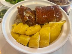 烧鸭拼沙姜鸡-日昌餐馆(亦庄店)