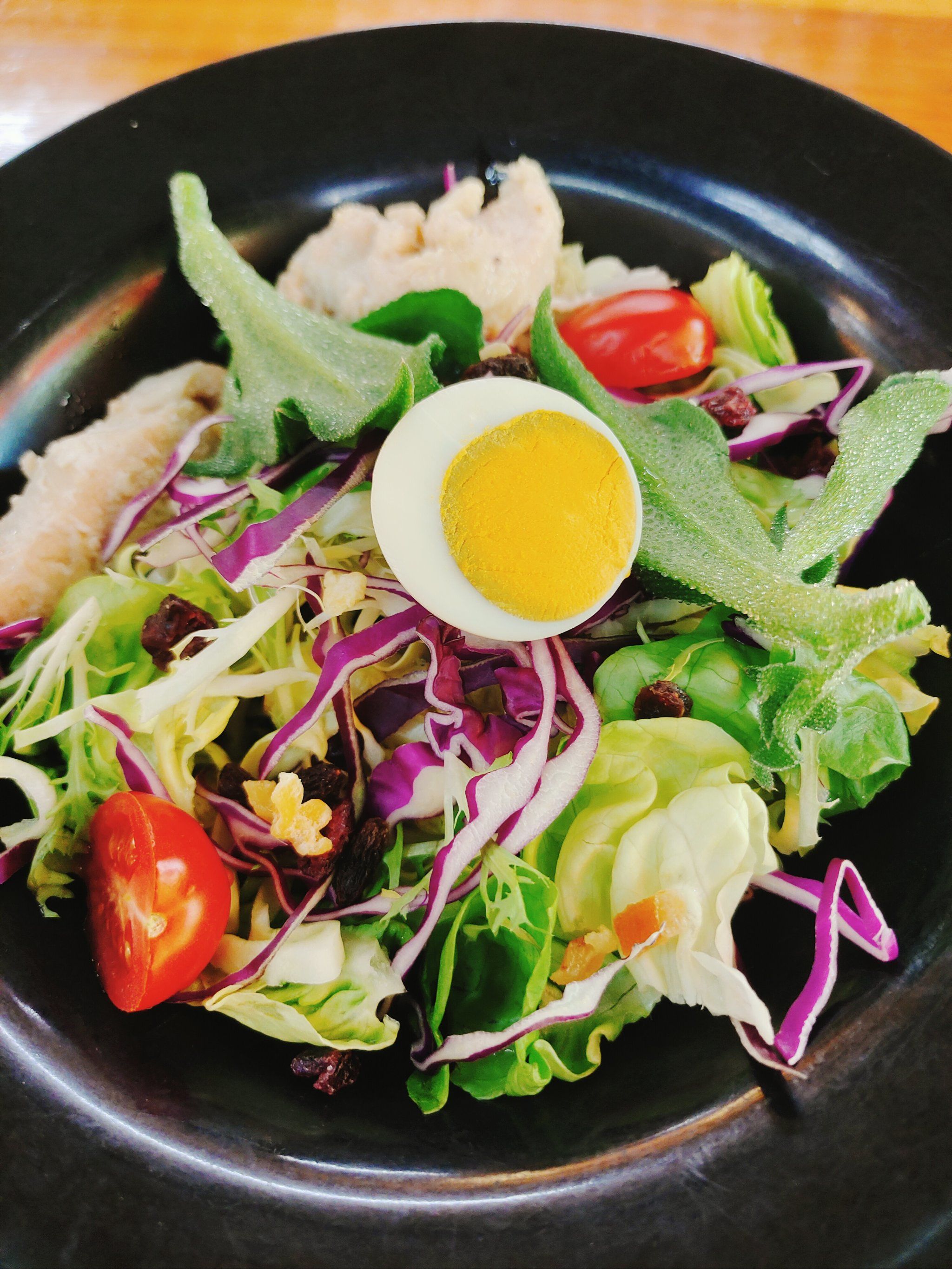 今天一个人午餐,减脂轻食沙拉