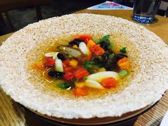 三鲜圆锅巴-菩提树·素食餐厅(汇智国际商业中心店)