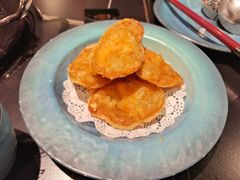 潮汕香酥虾饼-老城鲜·小海鲜贝贝煲火锅(壹方城店)