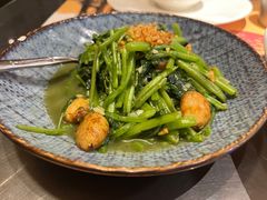 黄豆酱炒空心菜-simply thai天泰(世纪汇店)