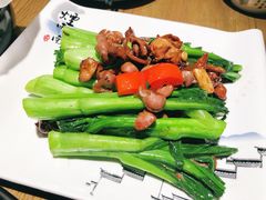 菜心炒鸽杂-大鸽饭(岗顶店)