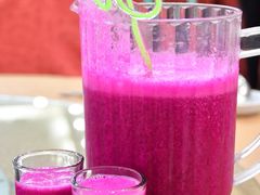 鲜榨火龙果汁-红日饭店(裕隆三路店)