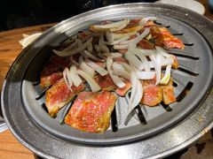 -明洞阿姨·韩式酱蟹烤肉·创意料理(三元桥店)