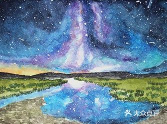 仰望星空，浩瀚星辰把我们带入到了梦幻的境界