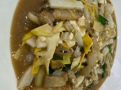 糟肉竹笋炒年糕-老袁炒年糕(富豪路店)
