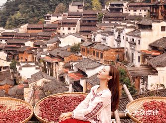 婺源篁岭·上一座山，看我国独有的晒秋绝色