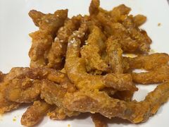 咸蛋黄椒盐排条-阿莉餐厅(枣阳路店)