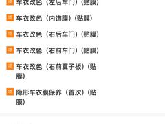 -天猫养车贴膜轻改·蓝电(优匹康桥东路店)