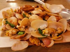 葱爆花甲-真浪大家乐海鲜餐馆