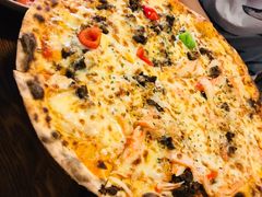 韩式烤牛肉披萨-机器人火炉披萨(爱琴海店)