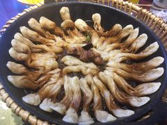 脆骨豆角卷子-华盛园卷子王农家菜水库鱼