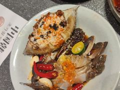 -草家酱蟹炭火烤肉店(珲春南路二店)