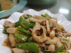 酸菜炒大肠-苏记农家菜馆