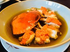 鸡油花雕蒸三门蟹-杭州西子湖四季酒店·金沙厅